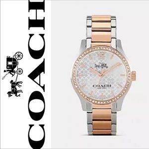 Coach 14502660 W6183 Maddy Two tone lady Watch